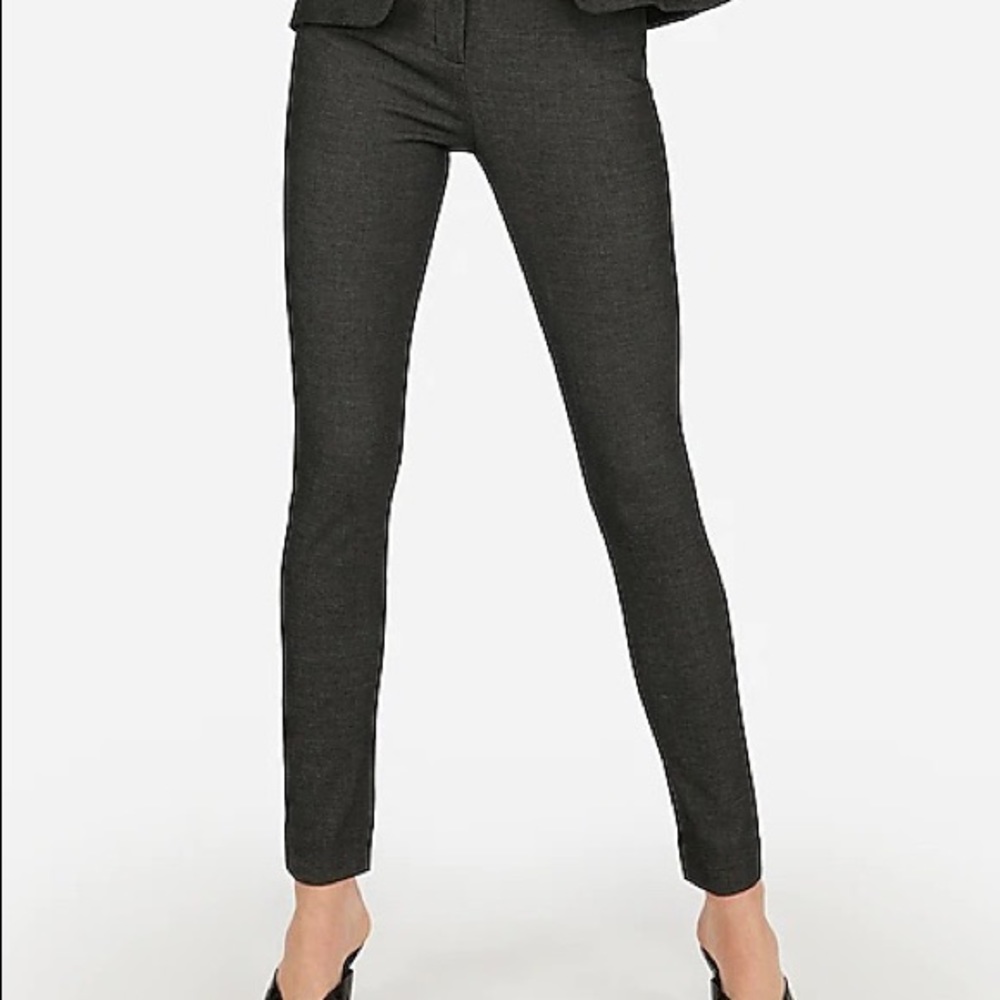 Express Mid Rise Stretch Skinny Pant, Size 00R